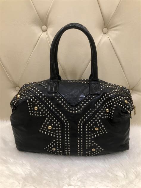 ysl boston studs bag